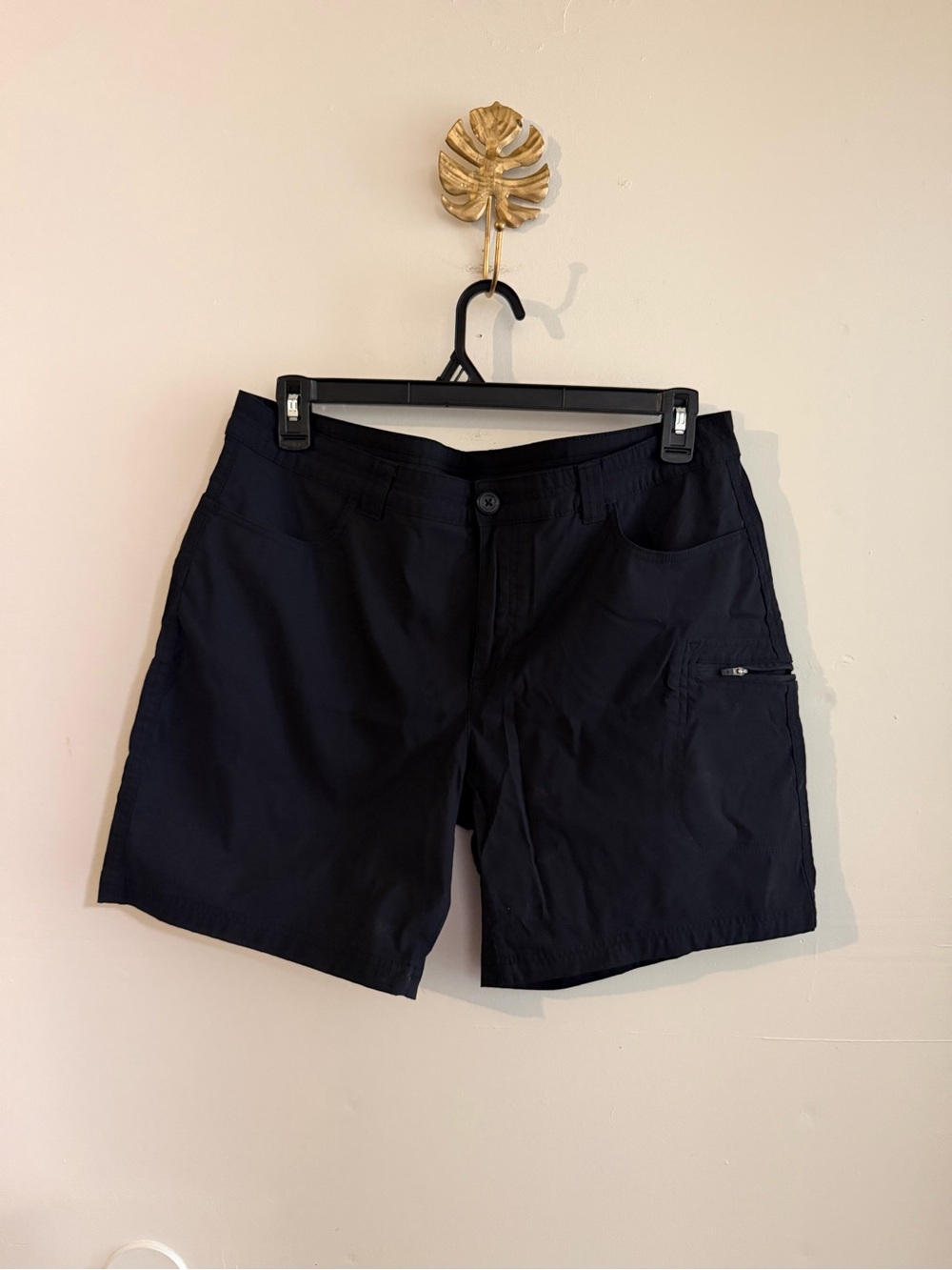 Women’s Black Performance / Hiking Shorts - Lightweight Everyday Wear